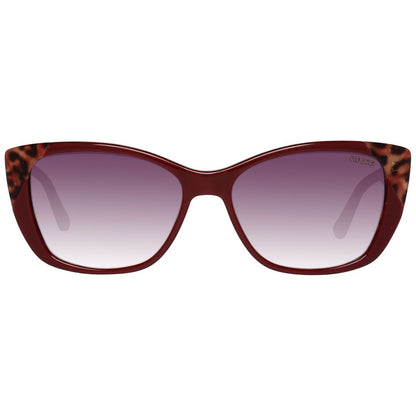 Guess Women’s Cat Eye Sunglasses – Burgundy Frame, 61mm