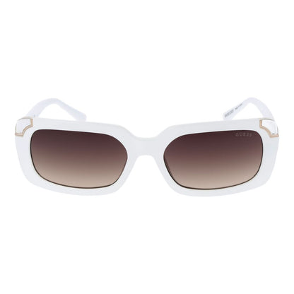 Guess Women’s Sunglasses – White Full-Rim, 59mm