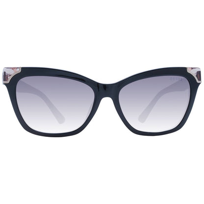 Guess Black Women Cat Eye Sunglasses – Gradient Lens, 57mm
