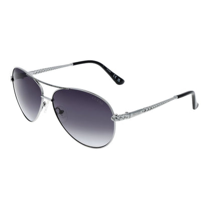 Guess Silver Women's Designer Sunglasses – Blue Gradient, 60mm