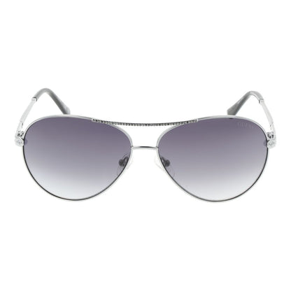 Guess Silver Women's Designer Sunglasses – Blue Gradient, 60mm