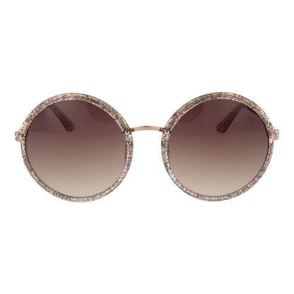 Guess Pink Women’s Gradient Sunglasses – Rose Frame, Blue Lenses