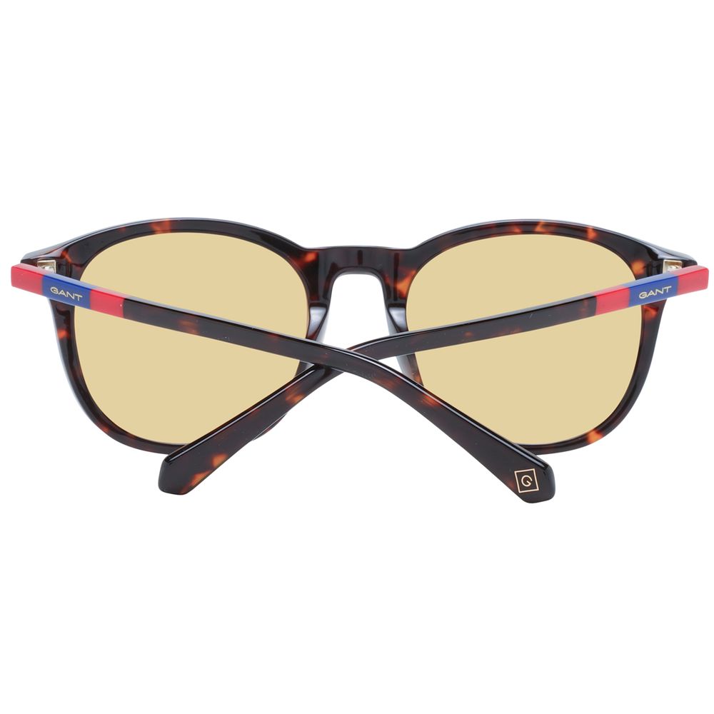 Gant Unisex Sunglasses – Brown Full-Rim Frame with Brown Lenses