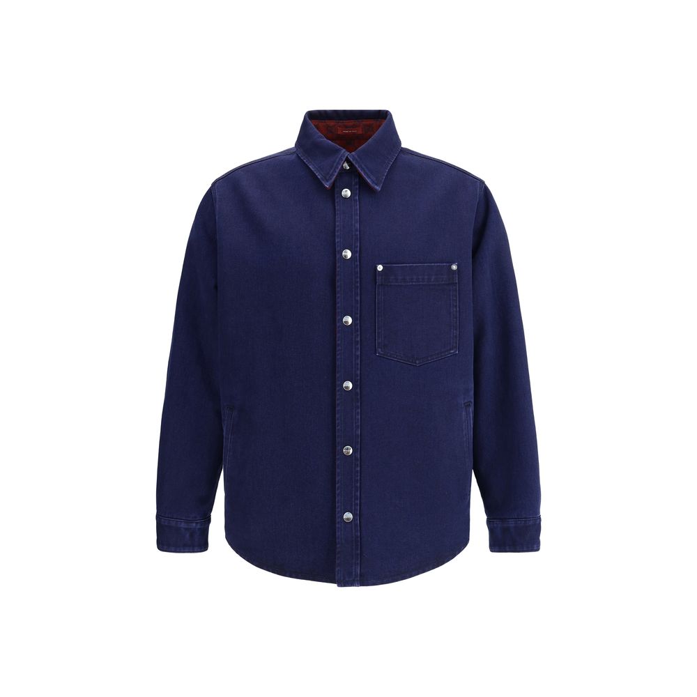 Gucci Denim and Flannel Reversible Shirt