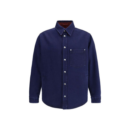 Gucci Denim and Flannel Reversible Shirt