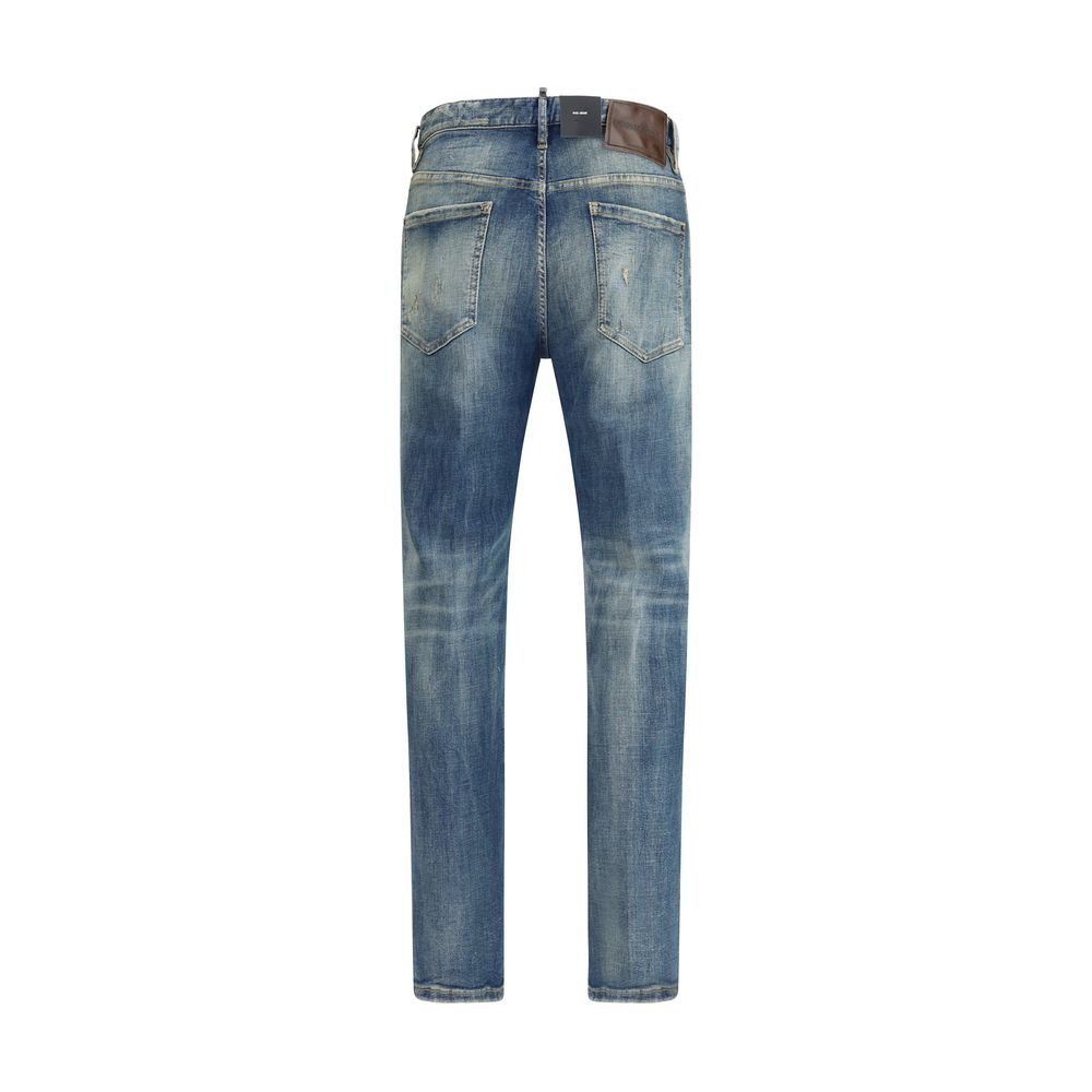 Dsquared2 Blue Slim Jeans for Men - Modern Urban Style