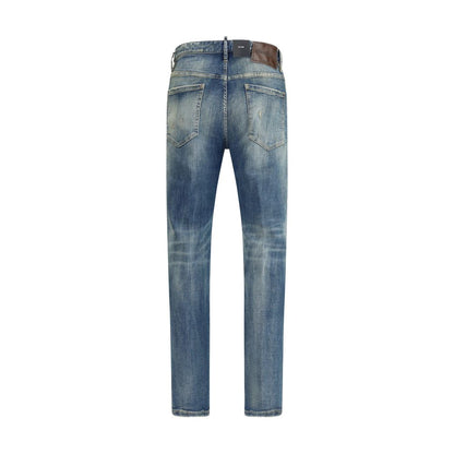 Dsquared2 Blue Slim Jeans for Men - Modern Urban Style