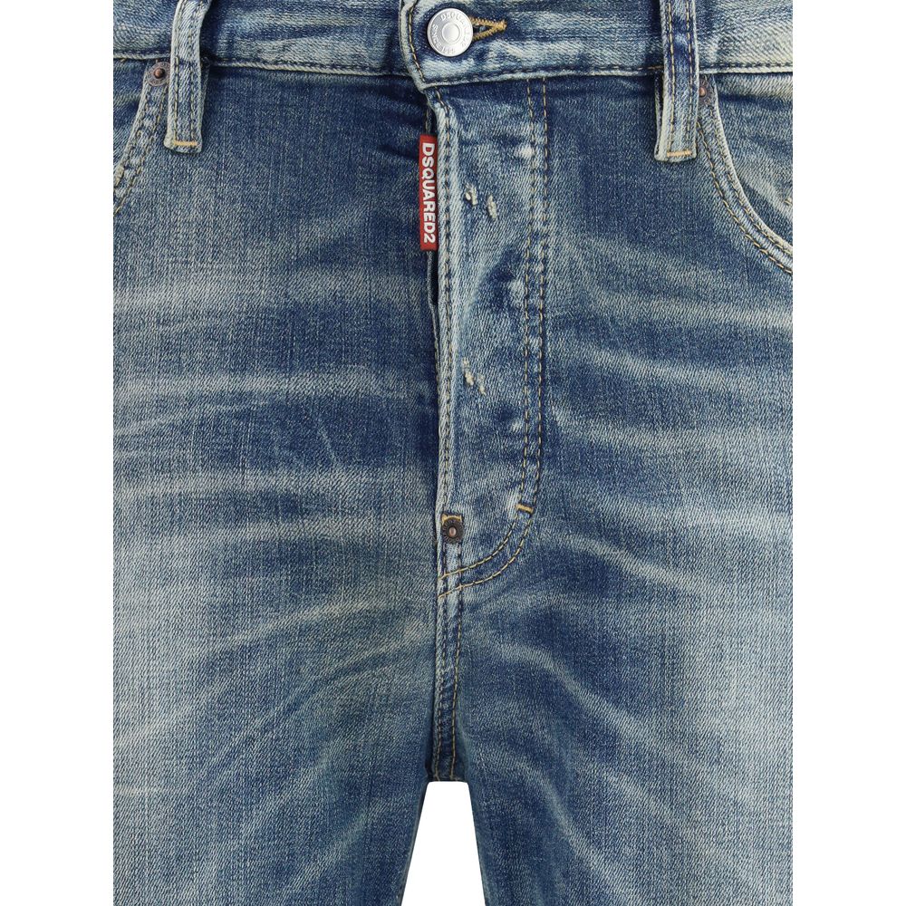 Dsquared2 Blue Slim Jeans for Men - Modern Urban Style