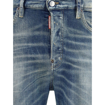 Dsquared2 Blue Slim Jeans for Men - Modern Urban Style