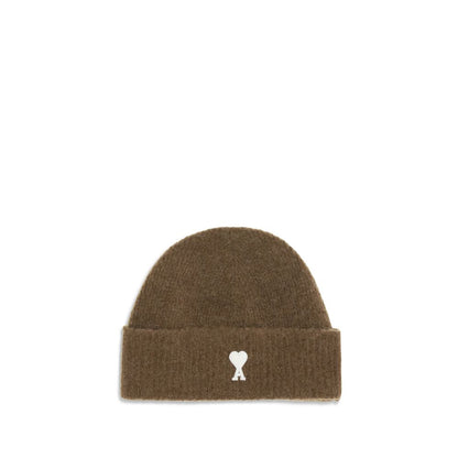 Ami Paris Ami De Coeur Beanie Hat