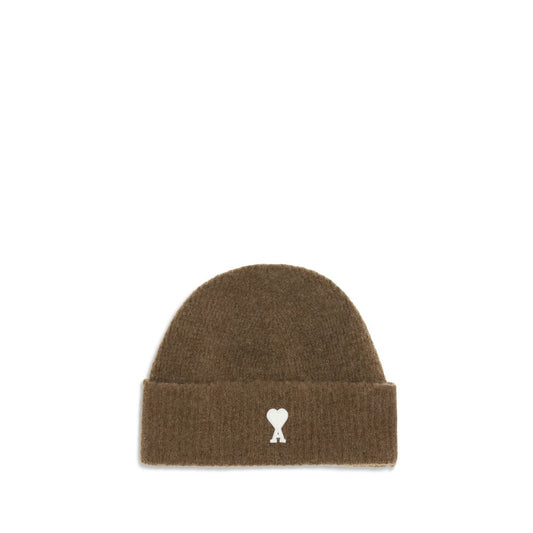 Ami Paris Ami De Coeur Beanie Hat