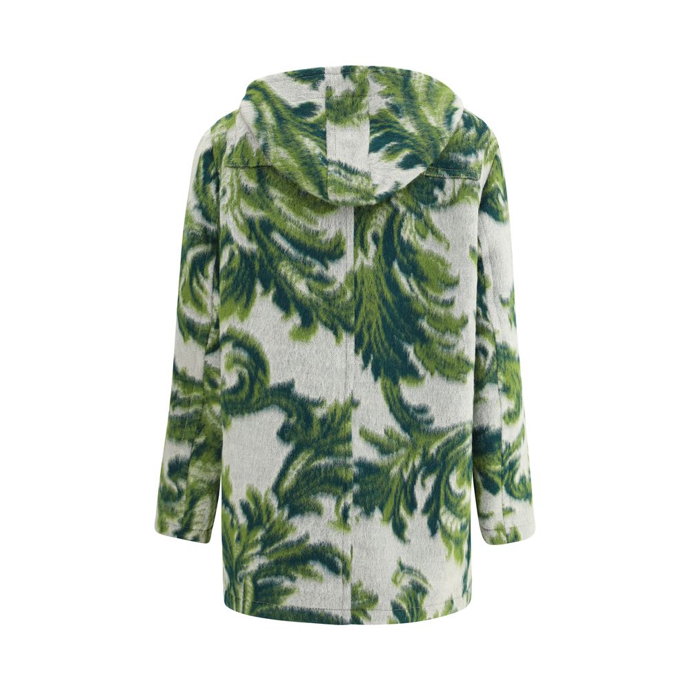 Etro Carded Wool Duffle Coat