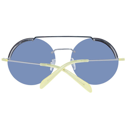 Emilio Pucci Women’s Sunglasses – Grey Round Frame, Gradient Lenses