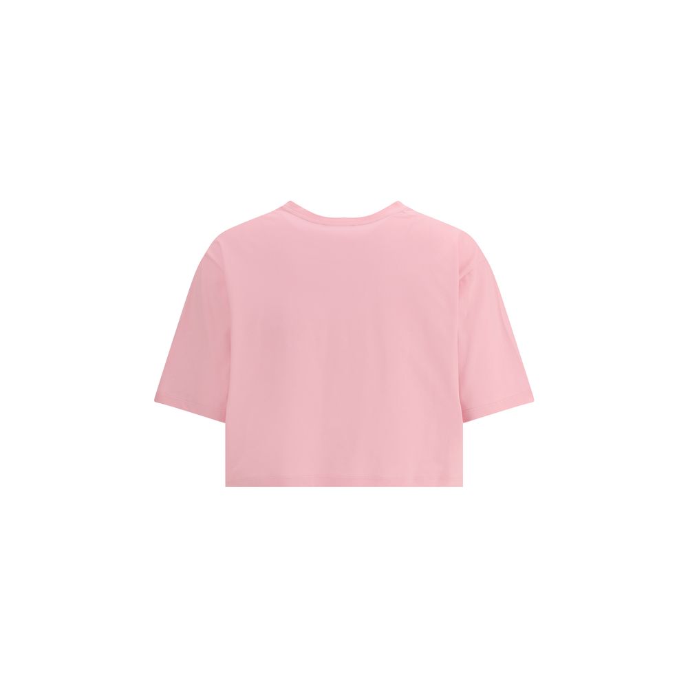 Balmain Logoed T-Shirt - Cropped Elegance with Urban Edge
