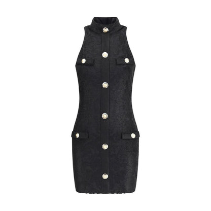 Balmain Baroque Short Dress
