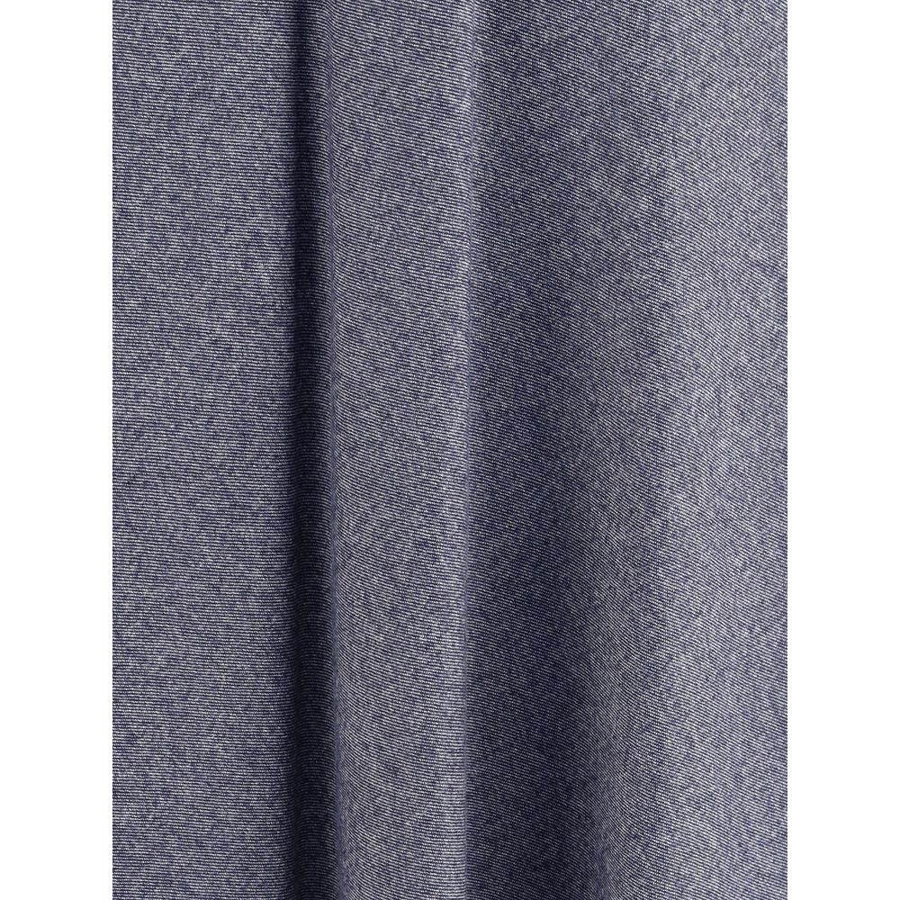 Sara Roka Grey Flared Midi Skirt