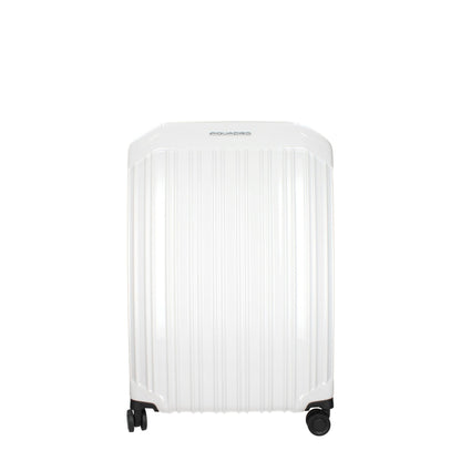 Piquadro Gray Polycarbonate Trolley Luggage