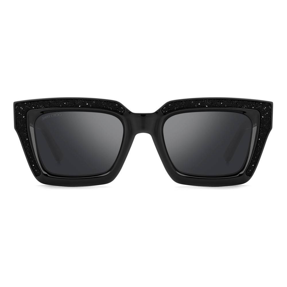 Jimmy Choo Women’s Sunglasses – Black Resin Frame