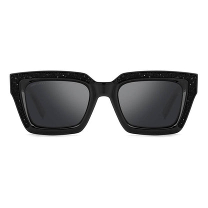 Jimmy Choo Women’s Sunglasses – Black Resin Frame