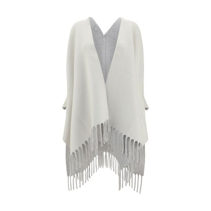 Brunello Cucinelli Cashmere and Wool Poncho