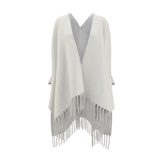 Brunello Cucinelli Cashmere and Wool Poncho