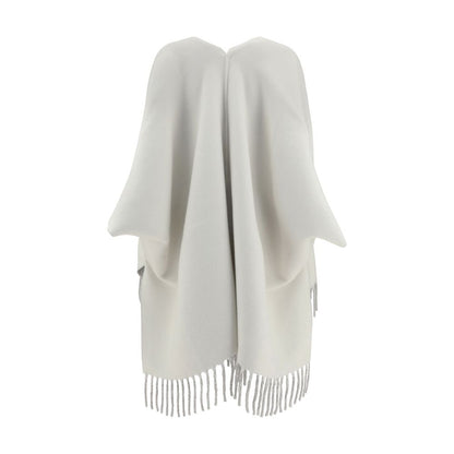 Brunello Cucinelli Cashmere and Wool Poncho