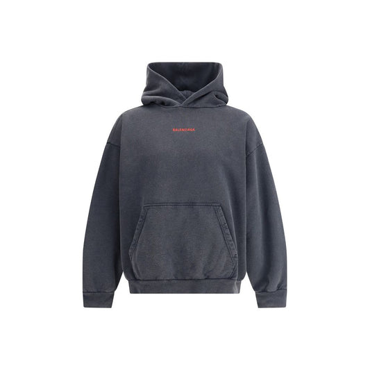 Balenciaga Logo Hooded Sweatshirt