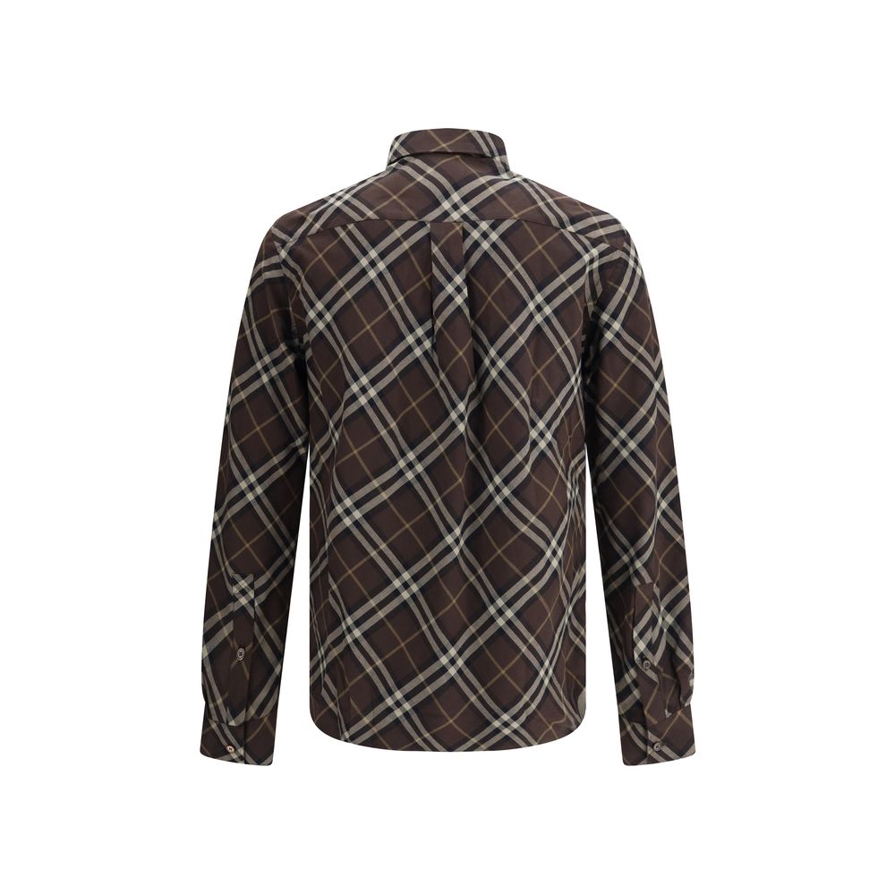 Burberry Check Cotton Flannel Shirt