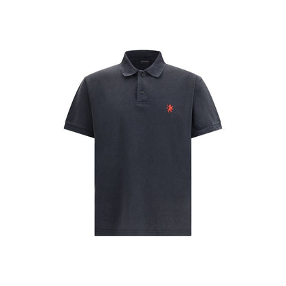 Balenciaga Black Cotton Polo Shirt - Redefining Modern Elegance