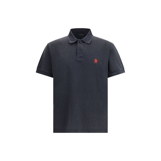 Balenciaga Black Cotton Polo Shirt - Redefining Modern Elegance