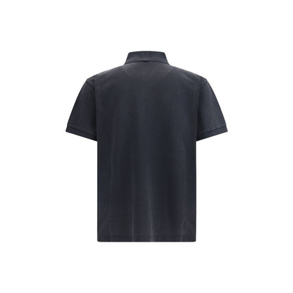 Balenciaga Black Cotton Polo Shirt - Redefining Modern Elegance