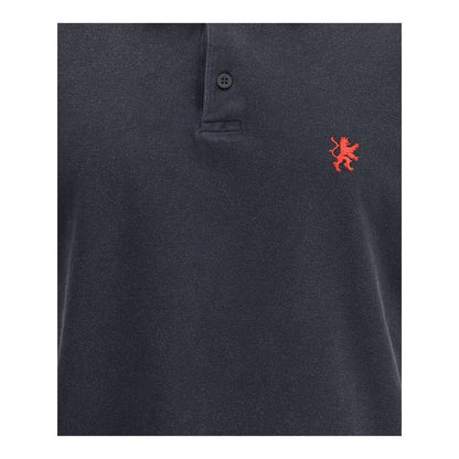 Balenciaga Black Cotton Polo Shirt - Redefining Modern Elegance