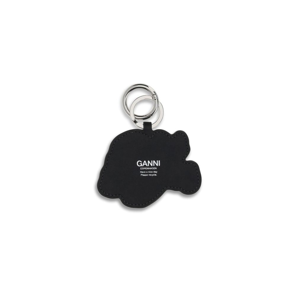 Ganni Spaniel Dog Eco Leather Keyring