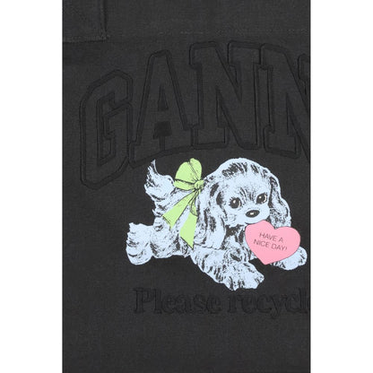 Ganni Large Easy Shopper Spaniel Puppy Dog Print
