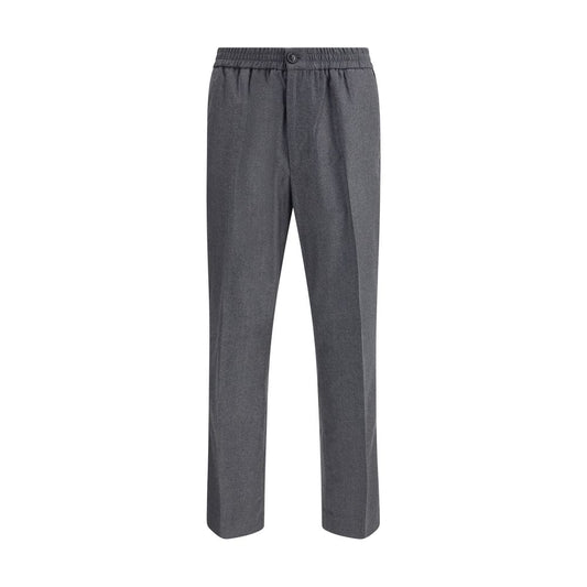 Ami Paris Fleece Wool Trousers