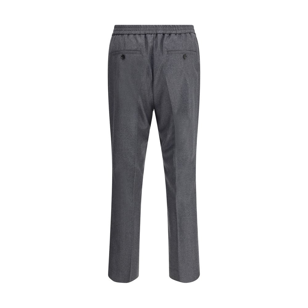 Ami Paris Fleece Wool Trousers