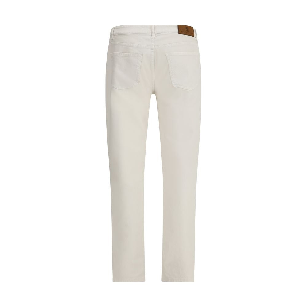 Brunello Cucinelli Cotton Slim Jeans