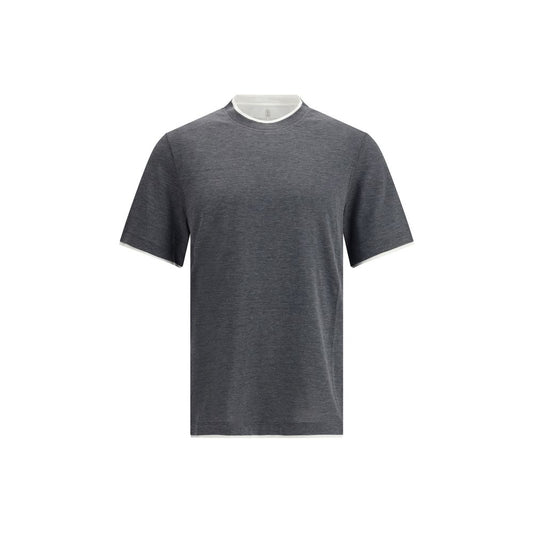 Brunello Cucinelli Silk T-Shirt