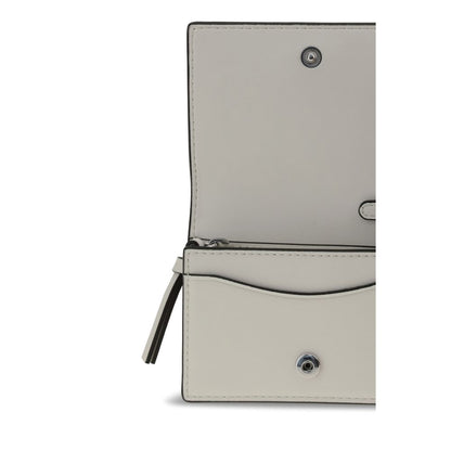 Ganni Card Holder with Flap Cat Signature