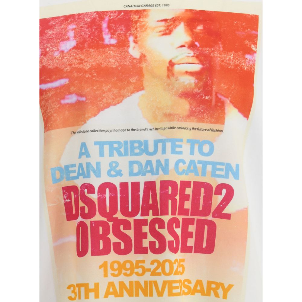 Dsquared² Tribute Cotton T-Shirt for Men