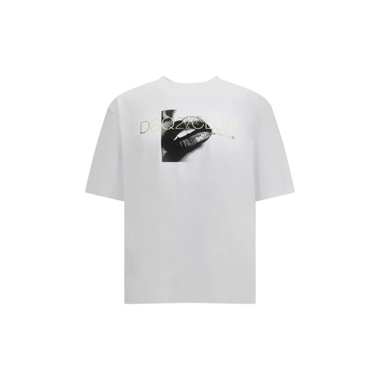 Dsquared² Cotton T-Shirt: Urban Essential with Bold Identity