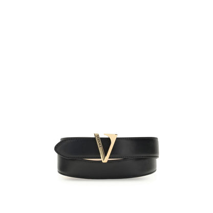 Versace Calfskin V Belt - A Distinctive Statement Piece