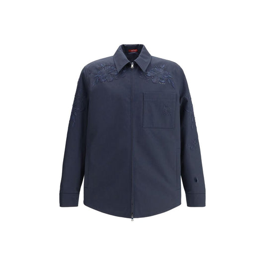 Gucci Cotton Jacket with Embroidery