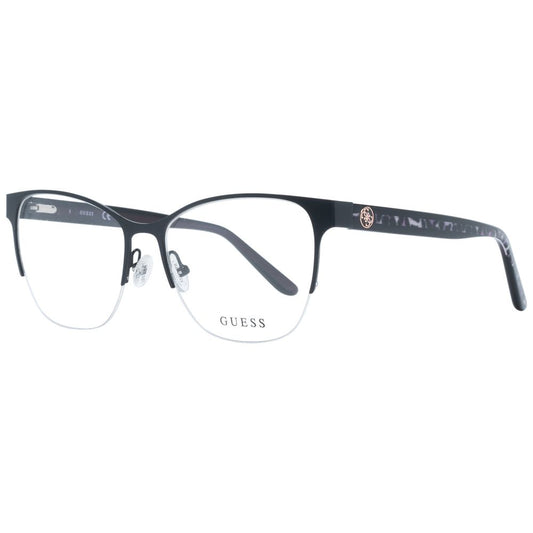 Guess Women's Optical Glasses – Black Cat Eye Frame, 54mm