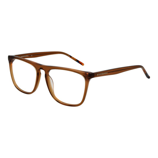 Scotch & Soda Men’s Optical Glasses – Brown Full-Rim Frame, 55mm