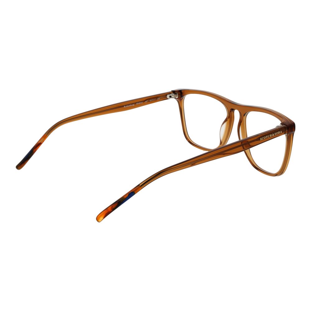 Scotch & Soda Men’s Optical Glasses – Brown Full-Rim Frame, 55mm
