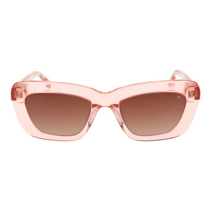 Scotch & Soda Women’s Sunglasses – Cat Eye Frame, Rose Gradient Lenses