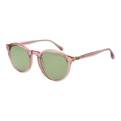 Scotch & Soda Men’s Sunglasses – Rose Full-Rim Frame, Green Lenses