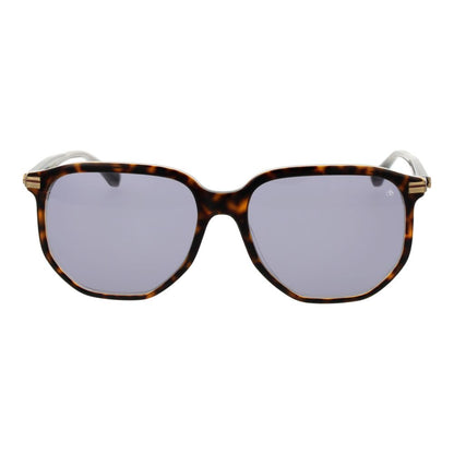 Scotch & Soda Men's Sunglasses – Brown Metal Frame, Grey Lenses
