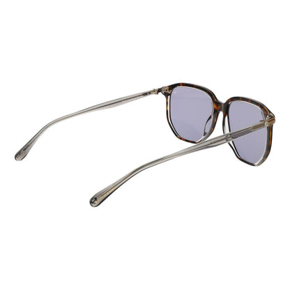 Scotch & Soda Men's Sunglasses – Brown Metal Frame, Grey Lenses